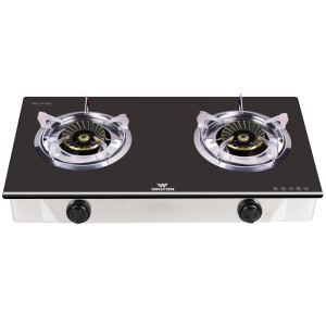 Glass Top Double Burner WGS-NeoFlame G101 (LPG)