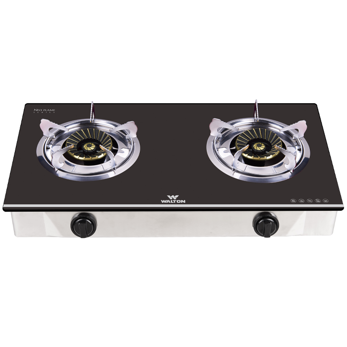 Glass Top Double Burner WGS-NeoFlame G101 (LPG)