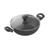 Walton Wok Pan with Glass Lid Classic (WCW-WGC2600) - Image 3