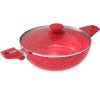 Walton Ceramic Coated Wok Pan with Glass Lid 24cm (WCW-WPCeramic24) - Image 3