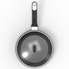 Walton Straight Fry Pan with Glass Lid Classic (WCW-SFGC2800) - Image 2